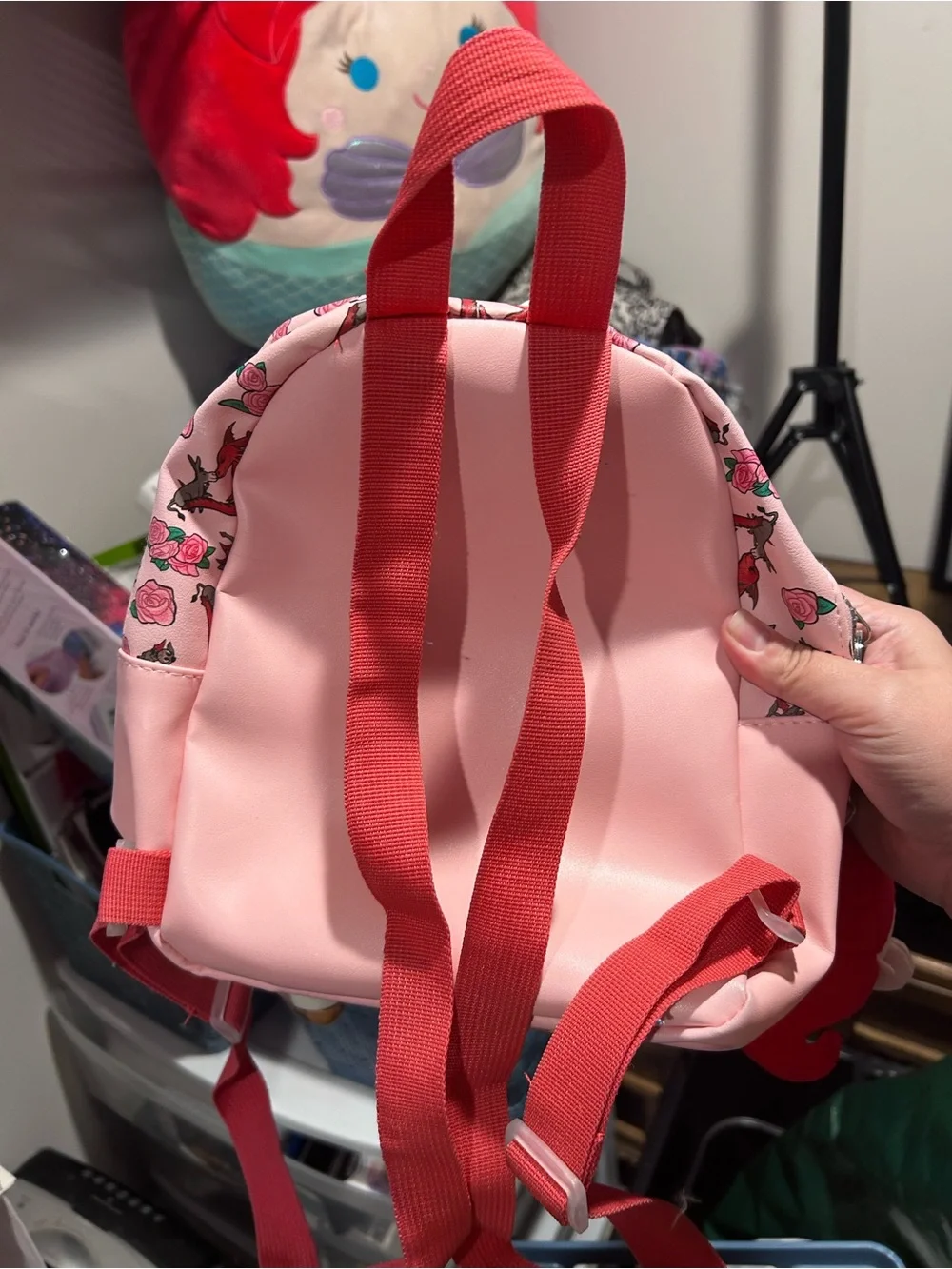 Shrek Pink 'Happily Ever After' Dragon Mini Backpack